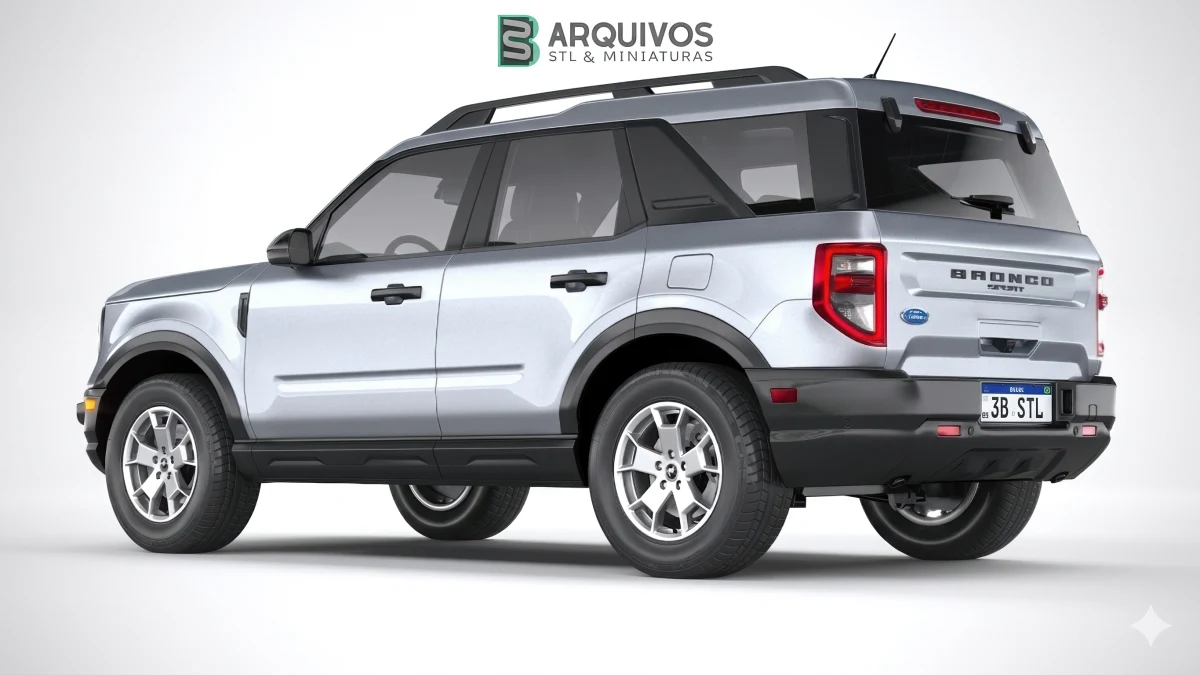 Modelo 3D STL - Ford Bronco Sport Base 2021 — foto 2